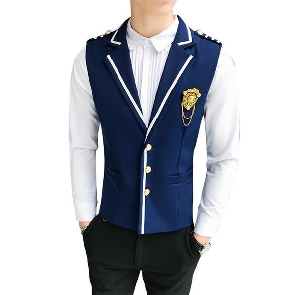 2020 turtleneck solid new turndown vest plus size chaleco hombre unique breasted business formal wear suit vests for men spring ilwk, White;black
2020 turtleneck solid new turndown vest plus size chaleco hombre unique breasted business formal wear suit vests for men spring ilwk, White;black