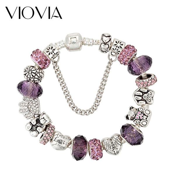 charm bracelets viovia diy european style crystal&murano glass bead bracelet fit original charms for women fashion jewelry b17008, Golden;silver
charm bracelets viovia diy european style crystal&murano glass bead bracelet fit original charms for women fashion jewelry b17008, Golden;silver