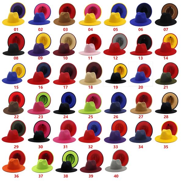 colorful patchwork wool felt jazz fedora hat women men elegant wide brim panama party cowboy cap wedding hat kka8284, Yellow
colorful patchwork wool felt jazz fedora hat women men elegant wide brim panama party cowboy cap wedding hat kka8284, Yellow