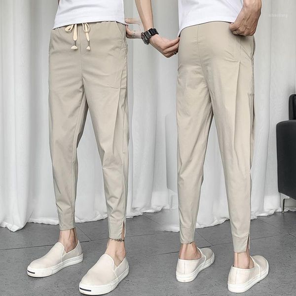 men's pants 2021 summer youth men's simple basic models solid color large size nine-point fashion casual feet pants1, Black
men's pants 2021 summer youth men's simple basic models solid color large size nine-point fashion casual feet pants1, Black