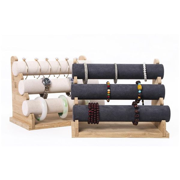 new removalbe 3 tier bamboo bracelet display velvet jewelry organizer holder stand bangles jewelry display holder storage rack, Pink;blue
new removalbe 3 tier bamboo bracelet display velvet jewelry organizer holder stand bangles jewelry display holder storage rack, Pink;blue