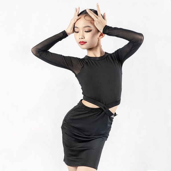 mesh dress black latin dance dress girls designer clothes long sleeve tap dancewear salsa dance outfit european clothing jl2560, Black;red
mesh dress black latin dance dress girls designer clothes long sleeve tap dancewear salsa dance outfit european clothing jl2560, Black;red