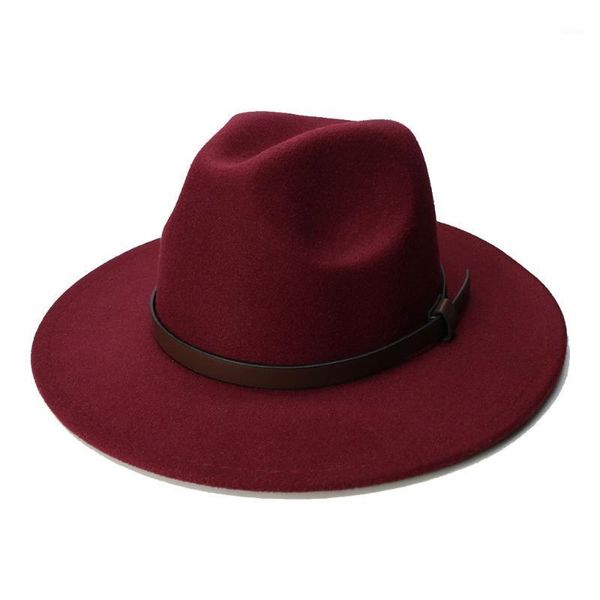 luckylianji retro women men vintage 100% wool wide brim cap fedora panama jazz bowler hat leather band (57cm/adjusted)1, Blue;gray
luckylianji retro women men vintage 100% wool wide brim cap fedora panama jazz bowler hat leather band (57cm/adjusted)1, Blue;gray