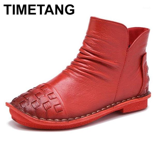 boots timetang 2021 women's autumn shoes handmade genuine leather casual warm snow flat women1, Black
boots timetang 2021 women's autumn shoes handmade genuine leather casual warm snow flat women1, Black
