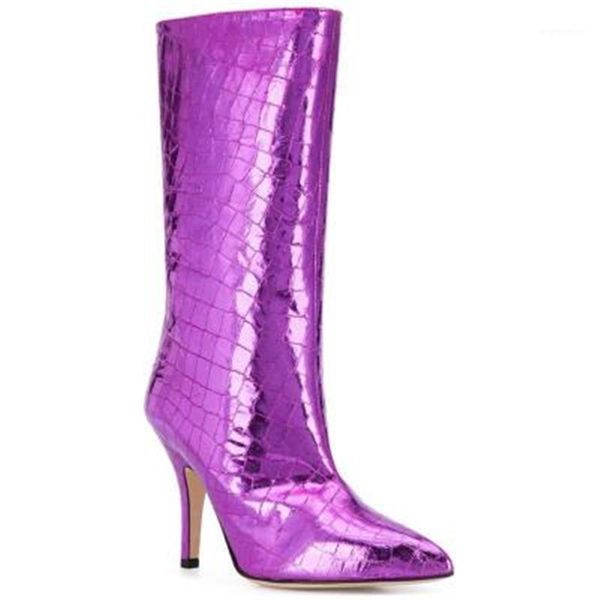 siddons runway purple women ankle boots pointed toe stiletto high heels slip on ladies party shoes woman botas mujer1, Black
siddons runway purple women ankle boots pointed toe stiletto high heels slip on ladies party shoes woman botas mujer1, Black