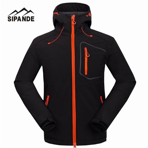 waterproof hooded softshell jacket men mammoth hiking clothing thermal tech fleece ski fishing climbing clothes q1208, Black;brown
waterproof hooded softshell jacket men mammoth hiking clothing thermal tech fleece ski fishing climbing clothes q1208, Black;brown