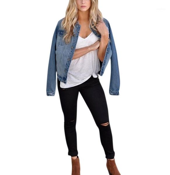 new autumn women casual fashion denim jacket long jean coat bead wild outwear classic jean overcoat jaqueta jeans femina #e1, Black;brown
new autumn women casual fashion denim jacket long jean coat bead wild outwear classic jean overcoat jaqueta jeans femina #e1, Black;brown