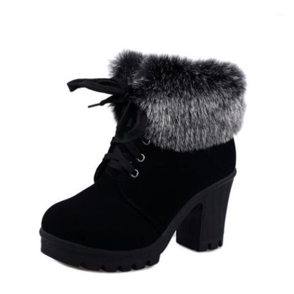 boots 2021 winter shoes women fashion women's high heel plush warm fur ladies brand ankle botas1, Black
boots 2021 winter shoes women fashion women's high heel plush warm fur ladies brand ankle botas1, Black