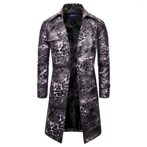 new men steampunk style trench long coat men casual leopard printed double-breasted slim mens winter jackets and coats outerwear1, Tan;black
new men steampunk style trench long coat men casual leopard printed double-breasted slim mens winter jackets and coats outerwear1, Tan;black