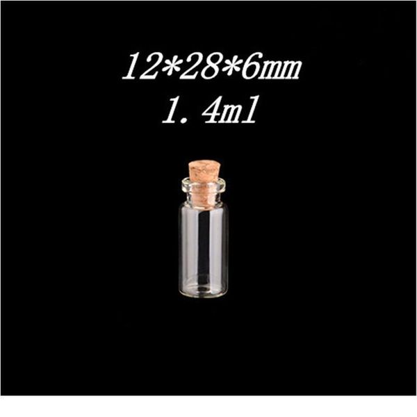 12*28*6mm 1.4ml small transparent glass bottles with cork mini empty glass vials jars 200pcs/lot 12*28*6 jllagz
12*28*6mm 1.4ml small transparent glass bottles with cork mini empty glass vials jars 200pcs/lot 12*28*6 jllagz