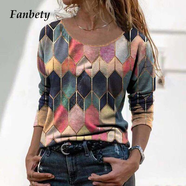women vintage geometric print blouse shirts spring autumn casual o-neck pullover ladies new elegant long sleeve loose blusa1, White
women vintage geometric print blouse shirts spring autumn casual o-neck pullover ladies new elegant long sleeve loose blusa1, White