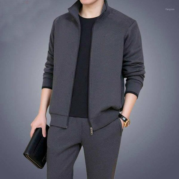 man leisure long sleeve trousers suit teenagers male twinset soild color warm sweatershirt set casual men tracksuit 2pc sets1, Gray
man leisure long sleeve trousers suit teenagers male twinset soild color warm sweatershirt set casual men tracksuit 2pc sets1, Gray