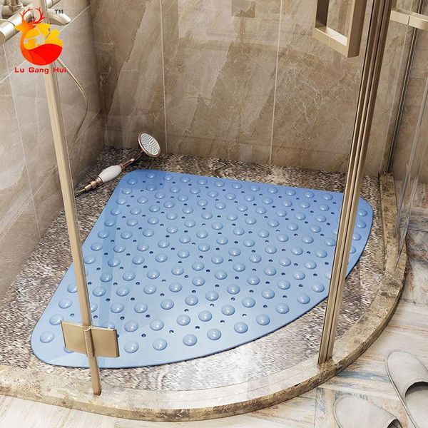 five-star l bathroom fan-shaped suction cup pvc floor mat bath foot mat household bathroom non-slip
five-star l bathroom fan-shaped suction cup pvc floor mat bath foot mat household bathroom non-slip