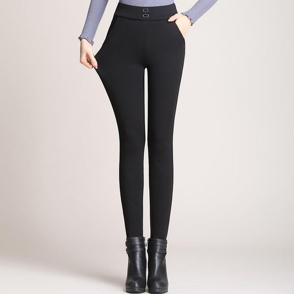 quality 2020 new plush and thickened leggings women wear autumn and winter high waist elastic small feet big size black trousers, Black;white
quality 2020 new plush and thickened leggings women wear autumn and winter high waist elastic small feet big size black trousers, Black;white