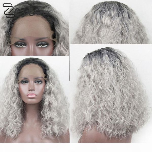 zesen synthetic lace front wig short wave bob wigs for woman heat resistant 13*4 lace frontal wig, Black
zesen synthetic lace front wig short wave bob wigs for woman heat resistant 13*4 lace frontal wig, Black