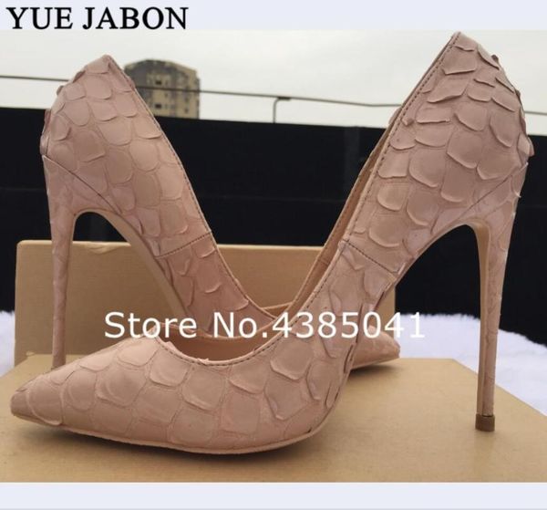 yue jabon 2021 real ps women leather wedding shoes pink snake printed stilettos high heels 8cm pointed toe women pumps1, Black
yue jabon 2021 real ps women leather wedding shoes pink snake printed stilettos high heels 8cm pointed toe women pumps1, Black