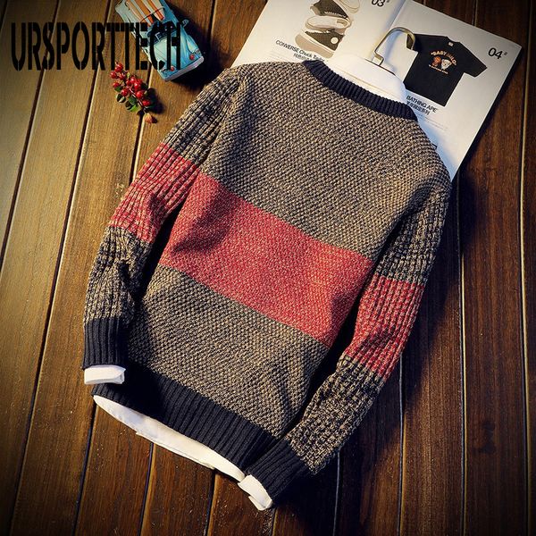 autumn casual men's sweater o-neck striped slim fit knitted mens sweaters pullovers knittwear pullover men pull homme -xxl 201203, White;black
autumn casual men's sweater o-neck striped slim fit knitted mens sweaters pullovers knittwear pullover men pull homme -xxl 201203, White;black