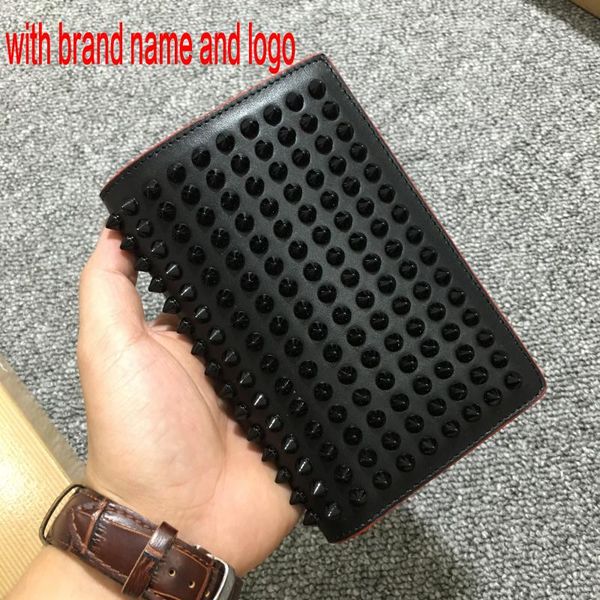 wallet leather black shipping red edge rivet passport card pack bag tide fashion european grand handbags purses quilted qynf et4
wallet leather black shipping red edge rivet passport card pack bag tide fashion european grand handbags purses quilted qynf et4