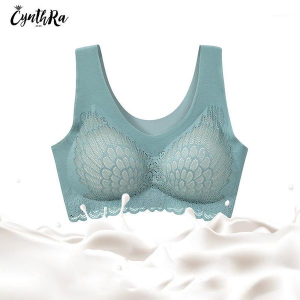 cynthra push up bralette female lace bra breathable vest new wireless lingere plus size seamless underwear for women1, Red;black
cynthra push up bralette female lace bra breathable vest new wireless lingere plus size seamless underwear for women1, Red;black