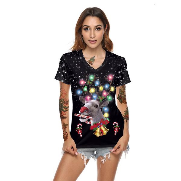 christmas 2019 black print t-shirt harajuku long sleeve t shirt women fashion v neck tshirt female casual women clothes 2019, White
christmas 2019 black print t-shirt harajuku long sleeve t shirt women fashion v neck tshirt female casual women clothes 2019, White