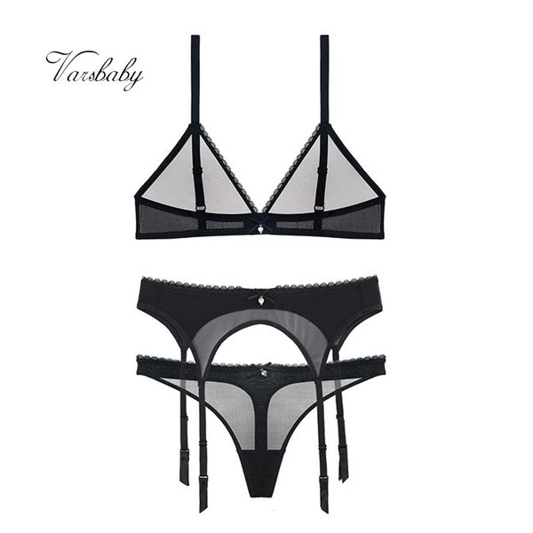 varsbaby see-through underwear set wire seamless bra set bra+thongs+garter 3pcs for lady y200708, Red;black
varsbaby see-through underwear set wire seamless bra set bra+thongs+garter 3pcs for lady y200708, Red;black