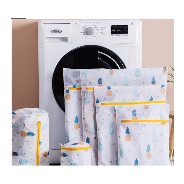 pineapple printing zippered mesh laundry bag polyester washing net bag for underwear sock washing machine pouch clothes bra bags dhd17
pineapple printing zippered mesh laundry bag polyester washing net bag for underwear sock washing machine pouch clothes bra bags dhd17