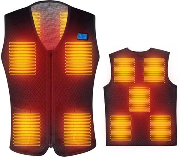 men's vests heated vest men women electric usb jacket self heating thermal winter hiking coat waistcoat clothing, Black;white
men's vests heated vest men women electric usb jacket self heating thermal winter hiking coat waistcoat clothing, Black;white