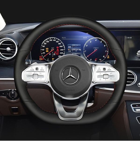 автомобильные товары diy кожаный автомобиль рулевая крышка для mercedes benz c260l e300l a200l gla200 e c glc аксессуары
автомобильные товары diy кожаный автомобиль рулевая крышка для mercedes benz c260l e300l a200l gla200 e c glc аксессуары