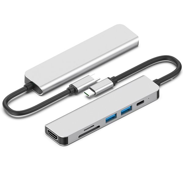 bx6a 11.5*1*2.8cm 6 in 1 type-c docking station with pd fast charging aluminum alloy
bx6a 11.5*1*2.8cm 6 in 1 type-c docking station with pd fast charging aluminum alloy