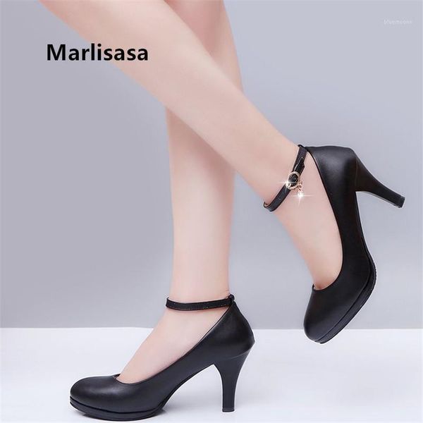 marlisasa women fashion sweet black round toe buckle strap office high heel shoes ladies pu leather part high heels h91111
marlisasa women fashion sweet black round toe buckle strap office high heel shoes ladies pu leather part high heels h91111