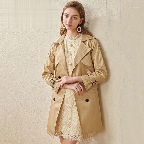 spring autumn trench for women korean style casual slim solid long sleeve simple elegant female coat office lady overcoat d1561, Tan;black
spring autumn trench for women korean style casual slim solid long sleeve simple elegant female coat office lady overcoat d1561, Tan;black
