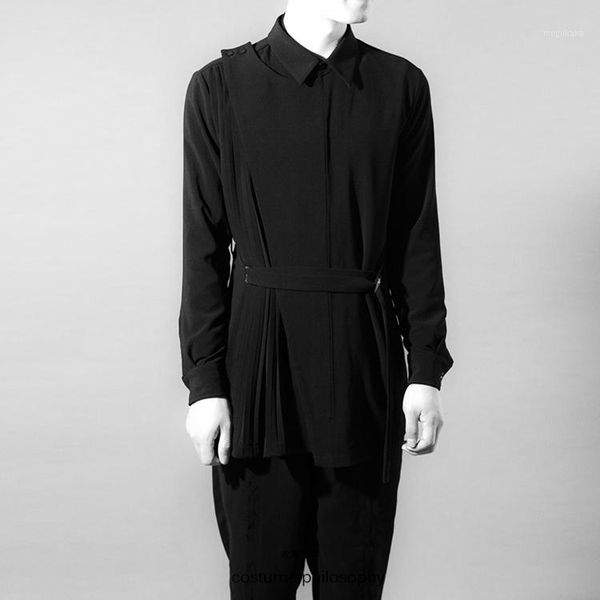 s~5xl 2019 new clothing fashion hair stylist catwalk street original folds shirt plus size singer costumes1, White;black
s~5xl 2019 new clothing fashion hair stylist catwalk street original folds shirt plus size singer costumes1, White;black