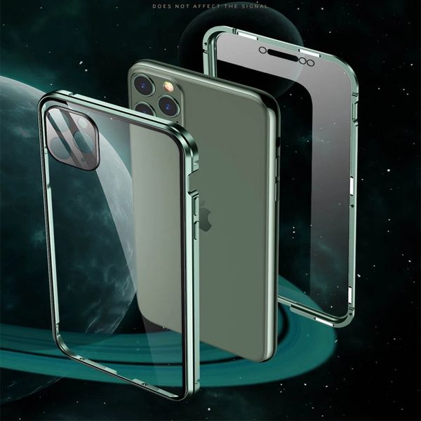 double sided tempered glass metal magnetic case for iphone 11 pro xs x max xr cover goggles phone case for iphone 12 pro max full thin case
double sided tempered glass metal magnetic case for iphone 11 pro xs x max xr cover goggles phone case for iphone 12 pro max full thin case