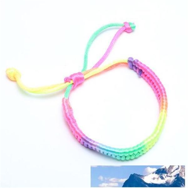 women rainbow color string for adjustable europe bracelets & bangles neon hand knitted bracelet, Golden;silver
women rainbow color string for adjustable europe bracelets & bangles neon hand knitted bracelet, Golden;silver