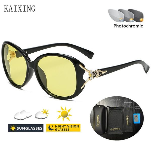 sunglasses kaixing pochromic women polarized with diamond gold frame night vision driving sun glasses hc8842, White;black
sunglasses kaixing pochromic women polarized with diamond gold frame night vision driving sun glasses hc8842, White;black