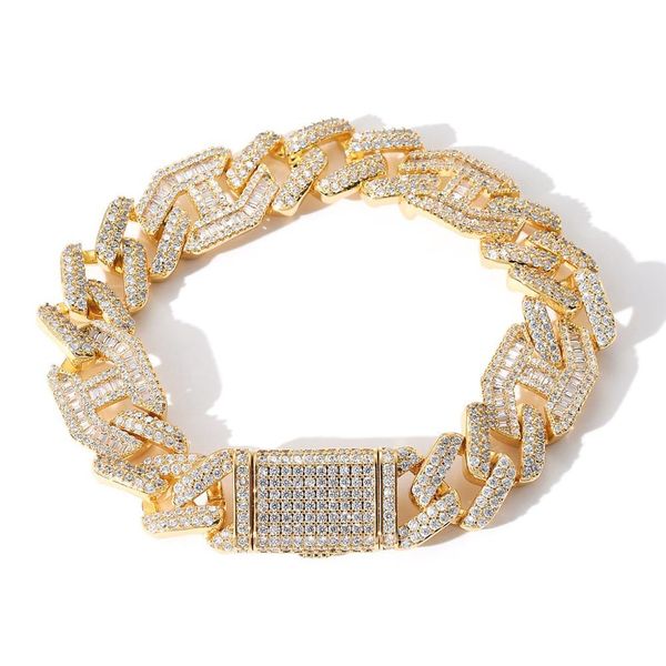 out miami iced baguette male bracelet 2 colours 15mm micro pave zircon bracelets hip hop rock jewelry 5z2l, Black
out miami iced baguette male bracelet 2 colours 15mm micro pave zircon bracelets hip hop rock jewelry 5z2l, Black