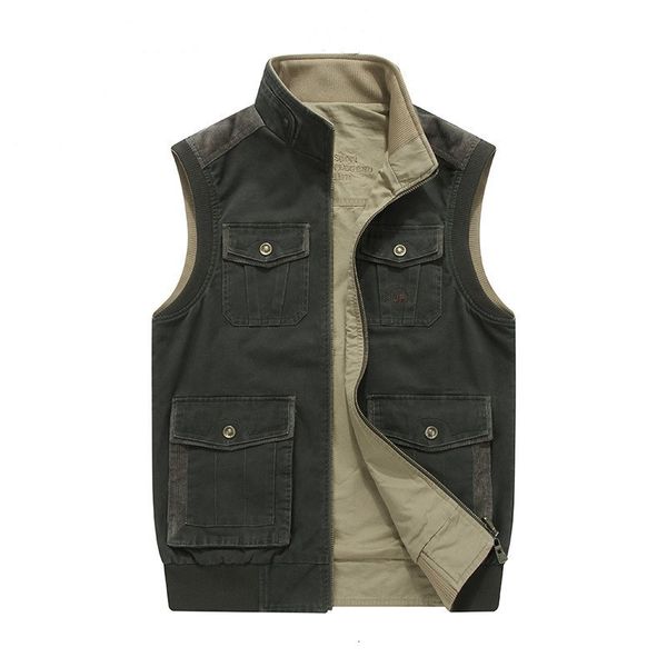 2021 new loose with many pockets denim male vest 100% cotton size m-8xl 29ab, Black;white
2021 new loose with many pockets denim male vest 100% cotton size m-8xl 29ab, Black;white