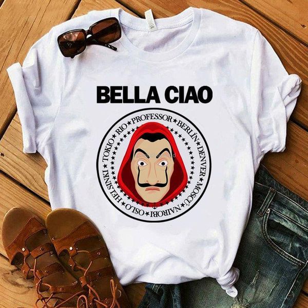 movie la casa de papel the house of paper t shirt money heist t shirt women vogue casual t-shirt femme summer women, White
movie la casa de papel the house of paper t shirt money heist t shirt women vogue casual t-shirt femme summer women, White