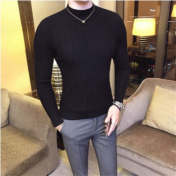 men's sweaters 2021 autumn and winter fashion slim turtleneck bottoming solid color casual comfortable sweater, White;black
men's sweaters 2021 autumn and winter fashion slim turtleneck bottoming solid color casual comfortable sweater, White;black