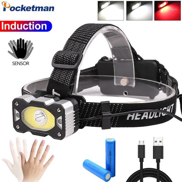 headlamps body motion sensor headlight red white light head usb rechargeable headlamp hands-led lamp use 18650 battery1
headlamps body motion sensor headlight red white light head usb rechargeable headlamp hands-led lamp use 18650 battery1