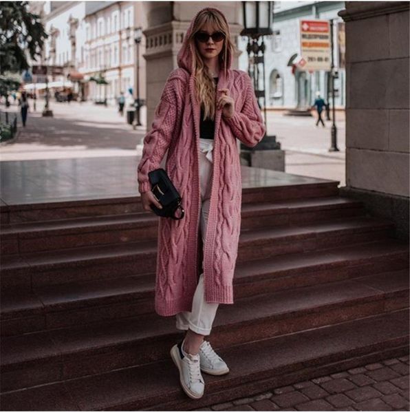 fashion women winter crocheted sweater elegant warm long cardigan ladies long sleeve knitwear ladies hooded sweaters clothes, White;black
fashion women winter crocheted sweater elegant warm long cardigan ladies long sleeve knitwear ladies hooded sweaters clothes, White;black