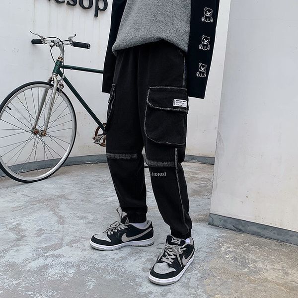 2021 men's trousers autumn thin new winter multi-pocket cargo pants youth male clothes 1ia5, Black
2021 men's trousers autumn thin new winter multi-pocket cargo pants youth male clothes 1ia5, Black