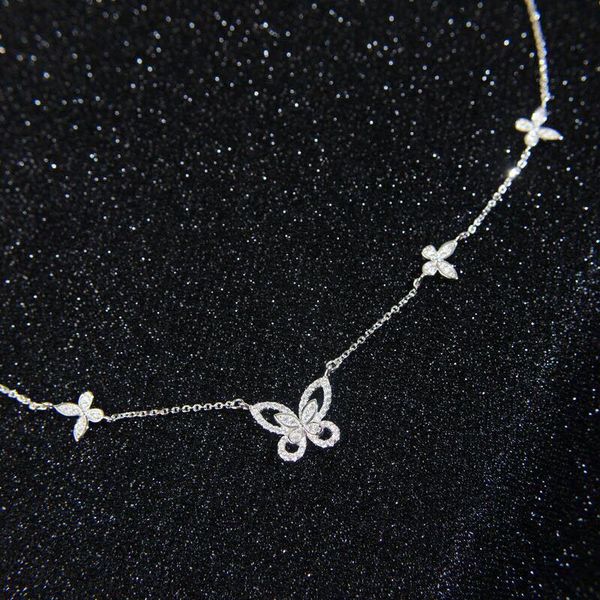 qtt cute exquisite butterfly choker necklace dazzling pendant necklace 925 sterling silver wedding party jewelry for ladies gift
qtt cute exquisite butterfly choker necklace dazzling pendant necklace 925 sterling silver wedding party jewelry for ladies gift