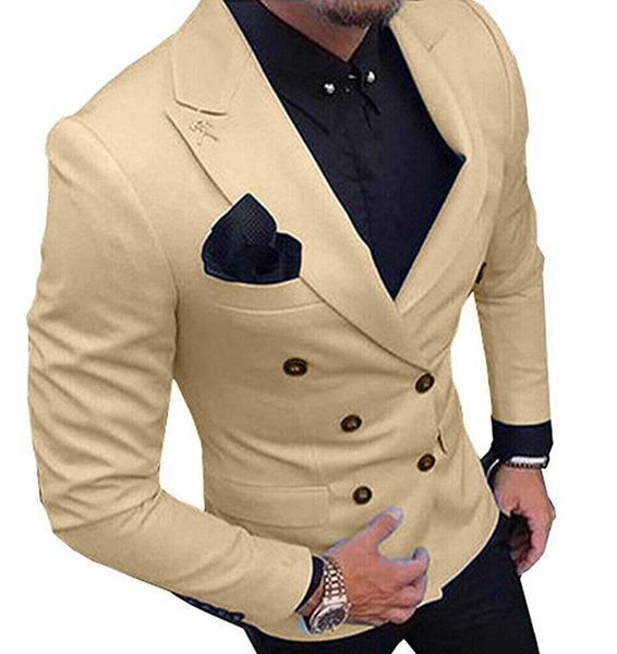 2021newchampagnemen'sblazersuitjacket1piecesdouble-breastednotchlapelblazerjacketforweedingpartyonlyjacket, Black;brown
2021newchampagnemen'sblazersuitjacket1piecesdouble-breastednotchlapelblazerjacketforweedingpartyonlyjacket, Black;brown