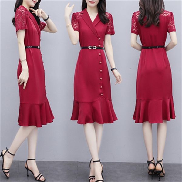 details plus-size lace lady from the office dresses ladies in fancy korean dress robe long femme clothes ew5a, Black;gray
details plus-size lace lady from the office dresses ladies in fancy korean dress robe long femme clothes ew5a, Black;gray