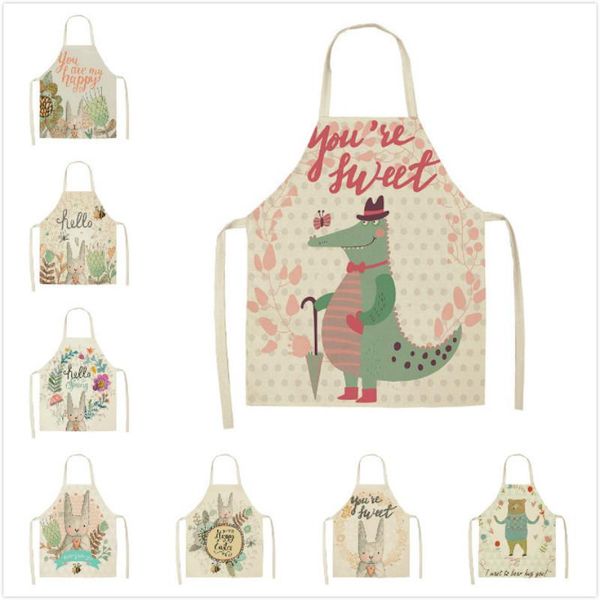 aprons sleeveless kitchen women cotton linen animal pinafore home cooking baking waist bib 68x55cm/47x38 cm
aprons sleeveless kitchen women cotton linen animal pinafore home cooking baking waist bib 68x55cm/47x38 cm