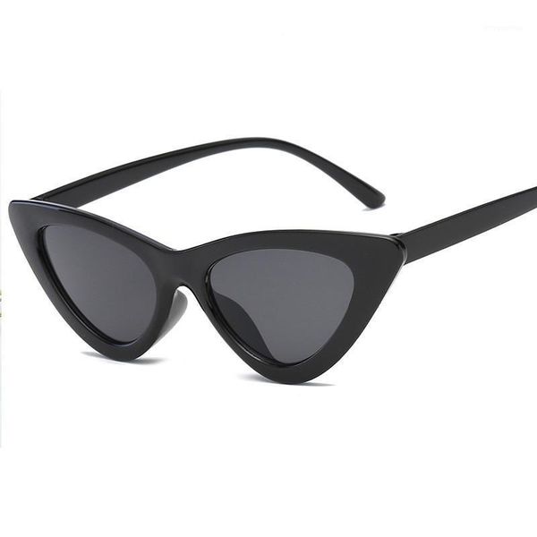 cateye sunglasses women retro small cat eye sun glasses brand designer colorful eyewear for female1, White;black
cateye sunglasses women retro small cat eye sun glasses brand designer colorful eyewear for female1, White;black