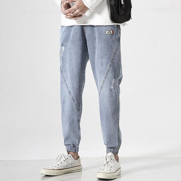 31 men's jeans summer fashion casual harlan jeans men's fashion loose leggings1, Blue
31 men's jeans summer fashion casual harlan jeans men's fashion loose leggings1, Blue