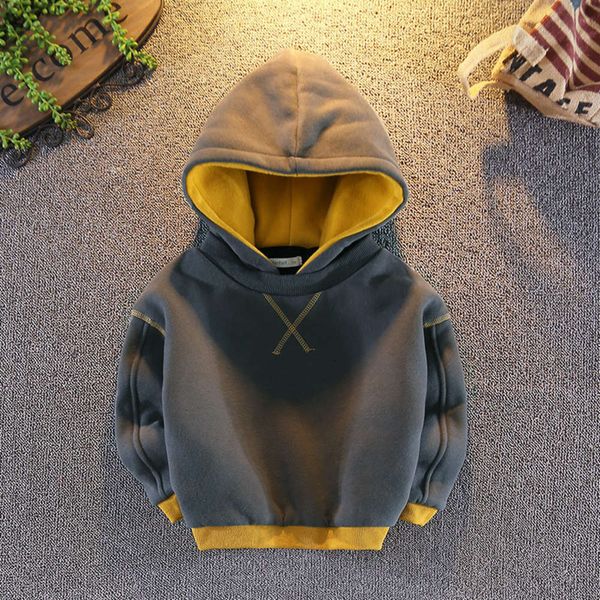 5 3 boys' 4 hooded baby plush thick pullover children's 7 wtern winter sweater, Black
5 3 boys' 4 hooded baby plush thick pullover children's 7 wtern winter sweater, Black