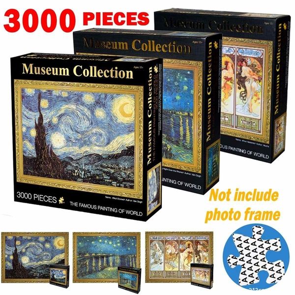 jigsaw puzzle 3000 pieces world famous starry night thicker landscape puzzle educational toys for adults children kids game toys y200421
jigsaw puzzle 3000 pieces world famous starry night thicker landscape puzzle educational toys for adults children kids game toys y200421